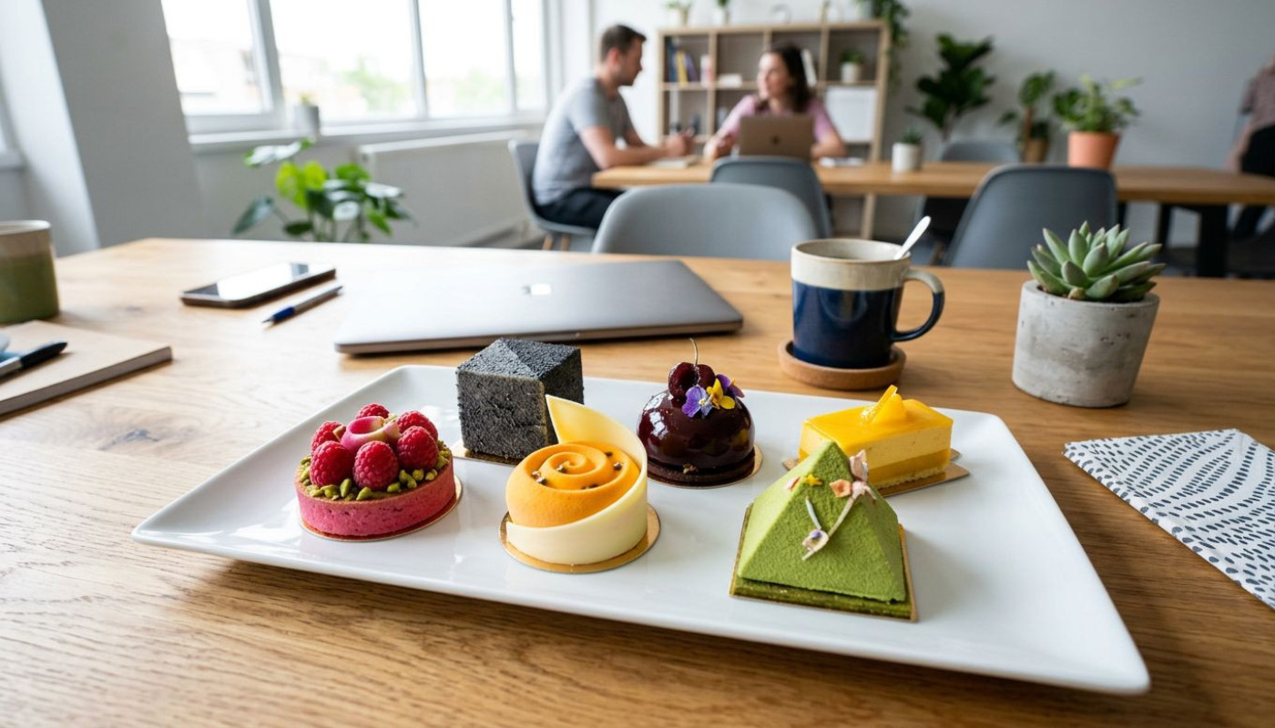 Des pâtisseries qui réinventent la pause-café au bureau